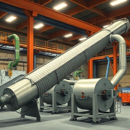 biorefinery screw conveyor systems from James Eagen Sons agriculture screw conveyors paper