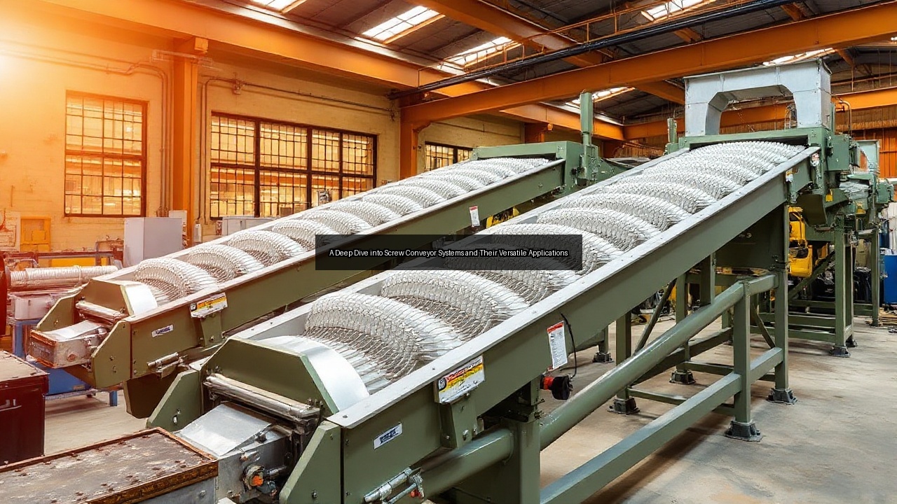 manufacturers screw conveyor systems from James Eagen Sons cement screw conveyors wastewater treatment
