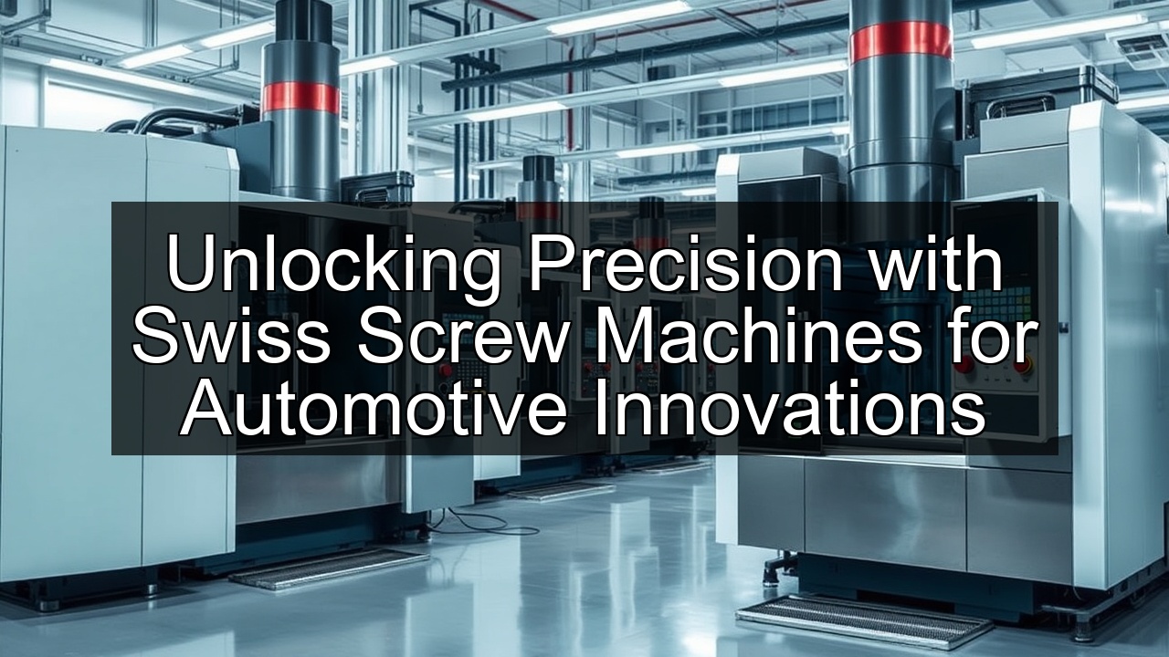 swiss screw machining swiss screw machine cnc machining machine turning iso certification