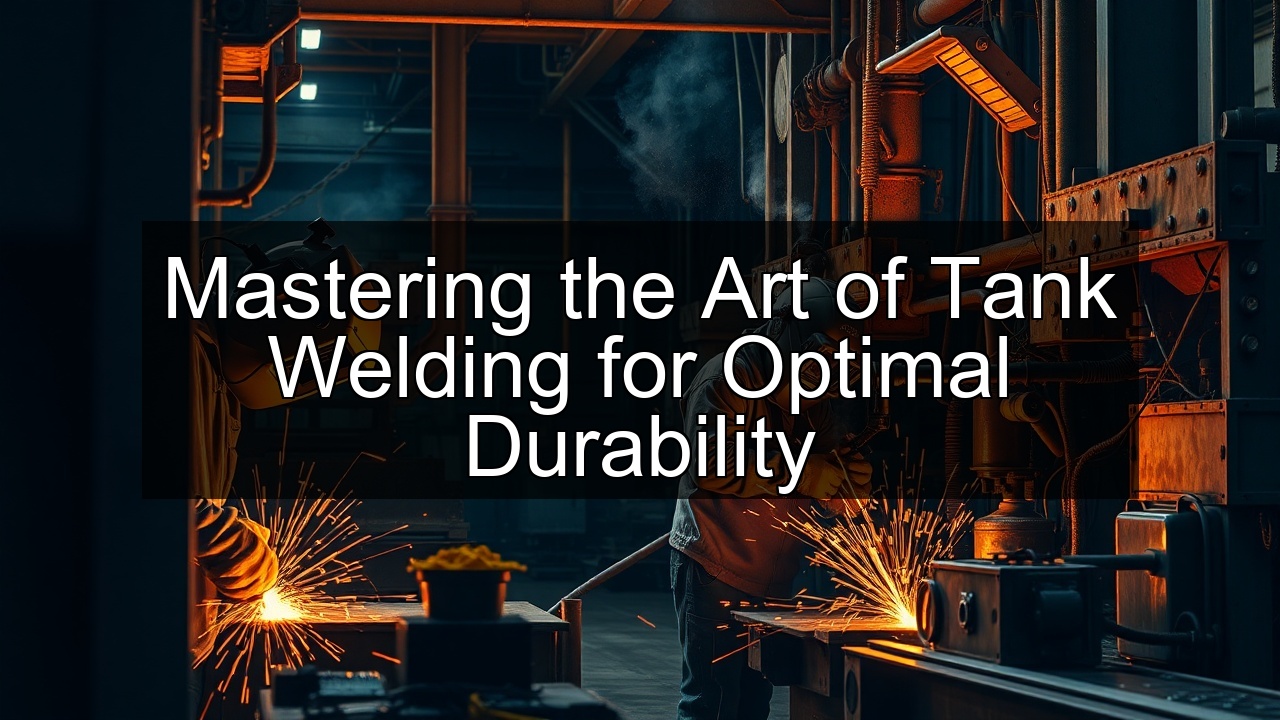 tig tank fabrication tig weld tank welding sandblasting